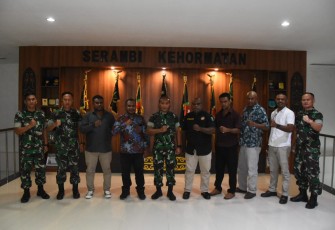 Pangdam XVIII/Kasuari Dukung Karang Taruna Papua Barat Kembangkan SDM Anak Papua