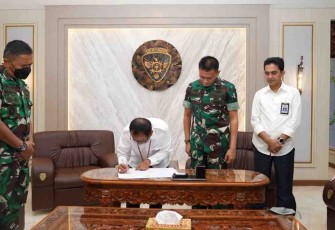 Dukung Program Air Pemerintah, PUPR Jalin Kerjasama Dengan Kodam IX/Udayana