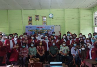 Babinsa Pulau Malan Hadiri Penutupan PKL Poltekes Kemenkes Palangkaraya