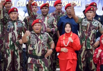 HUT Ke-70 Kopassus di Kodam XII/Tanjungpura