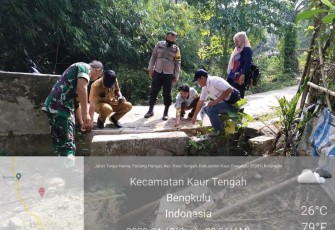 Pembanguan Rabat Beton Menuju Persawahan Air Kandis