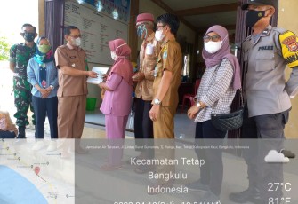 Penyaluran BLT-DD di Desa Cucupan, Kecamatan Tetap, Kabupaten Kaur