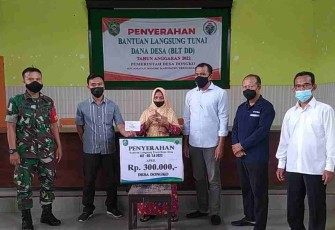 Penyaluran BLT Bejalan Lancar dan Aman
