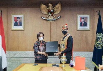Menparekraf saat bertemu Dubes Turki di gedung Sapta Pesona, Jakarta. Selasa (26/4/2022)