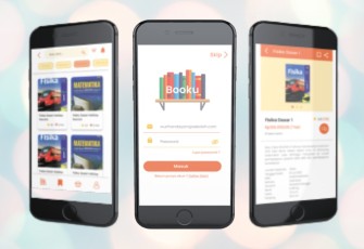  Mockup BookU karya Mahasiswa Program Studi Ilmu Komputer Universitas Pertamina