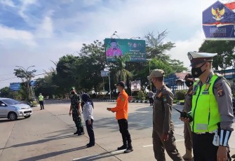 Serma Eko apel siaga pos pam ketupat Mahakam. Selasa (03/05/2022)