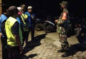Patroli bersama dalam rangka pengamanan pasca lebaran