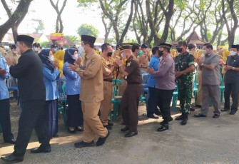 Kasdim 0803/Madiun halalbihalal bersama forkopimda. Senin (09/05/2022)