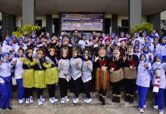 Danpasmar 3 foto bersama Jalasenastri. Senin (09/05/2022)