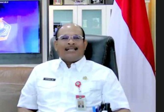 Safrizal saat memberikan keterangan pers PPKM di Jakarta. Senin (09/05/2022)