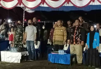 Kapten Inf Wiranto hadiri penutupan pentas seni dan budaya. Senin (09/05/2022)