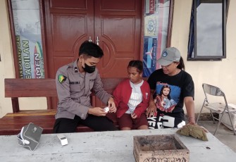 Responsif dan sigap layani pengobatan warga di kampung Kenyam. Rabu (11/05/2022)