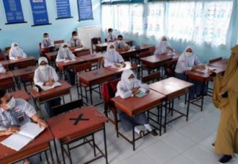 Pembelajaran tatap muka terbaru diatur dalam SKB 4 Menteri. Rabu (11/05/2022)
