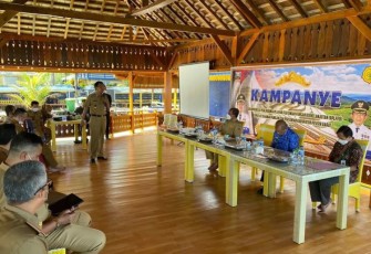 Sosialisasi Rekomendasi Perlindungan Lahan Pertanian Pangan Berkelanjutan (RPLP2B), Selasa (17/5/2022)