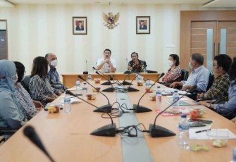 Audensi satgas penanganan koperasi bermasalah dengan KSP Pracico Inti di Jakarta. Rabu (18/05/2022)