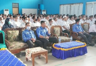 Pembekalan calon Peratin, Jumat (20/5/2022)