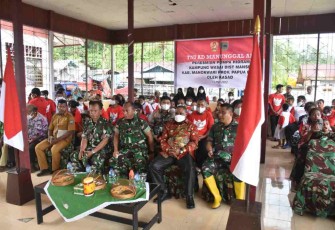 Saat vicon peresmian pompa hidram. Kamis (19/05/2022)