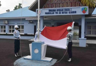 Peringatan Harkitnas di Lanud Sutan Sjahrir. Jum'at (20/05/2022)