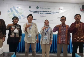 Pelatihan digitalisasi usaha mikro di Bima