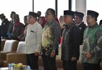 Pelantikan pengurus Pusaka di gedung Olah Bebaya
