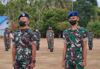 Sapta Marga dan 8 Wajib TNI prajurit lanud MUS