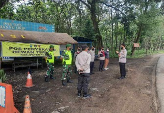 Cegah penyebaran virus PMK dengan pos penyekatan