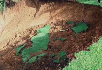 Tanah longsor terjadi di kecamatan Lais dan Batiknau