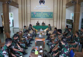 Tim verifikasi Korem 091/ASN kunjungi Kodim 0913/PPU jelang sertijab