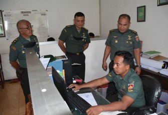 Pengecekan Tim Wasdalgiat di Korem 073/Mkt
