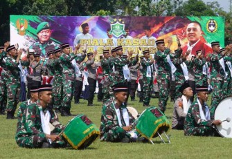 Ilustrasi pembukaan Liga Santri PSSI Piala Kasad 