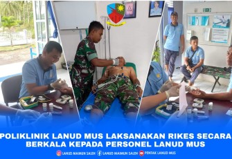 Pelayanan kesehatan poliklinik lanud Maimun Saleh 