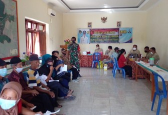Vaksinasi masyarakat desa Sendangrejo
