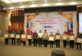 Hari Anti Narkotika Internasional Tahun 2022 di Hotel Ultima Ratu Serang