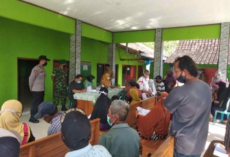 Pendampingan warga binaan pengambilan BLT DD