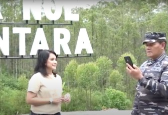 Kasal pantau perairan Natuna di titik nol Nusantara 