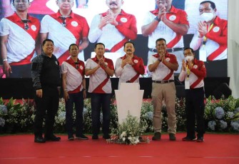 Jaksa Agung RI saat membuka kejuaraan menembak di lapangan tembak Senayan Jakarta 