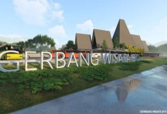 Ilustrasi gerbang KSPN Bromo-Tengger-Semeru