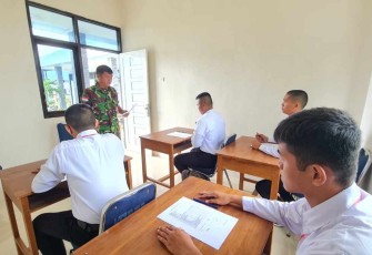 Test penerimaan Tamtama PK Gel. II TA 2022 Panda Lanud Maimun Saleh 