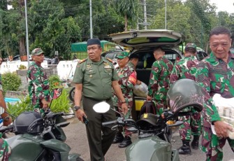 Safari shubuh dan gelar baksos Kodim 1410/Btg