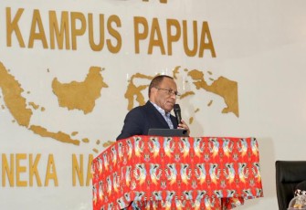 Wamendagri saat kuliah umum di IPDN Kampus Regional Papua Jayapura 