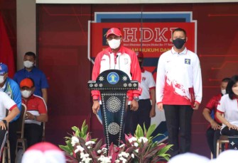 Wamenkumham saat membuka HDKD ke-77 Tahun 2022