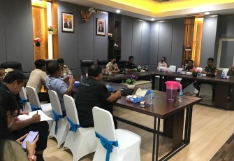 Rakor Penertiban Pos Lintas Batas Negara di Perbatasan 