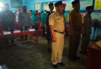Pelantikan perangkat desa wilayah binaan