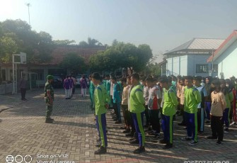 Latih PBB dan Karakter Siswa/i SMKN 1 Karanganyar