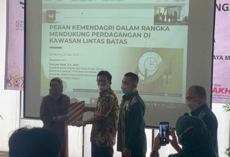 Rapat Dukungan Koordinasi Perdagangan di Kawasan Lintas Batas