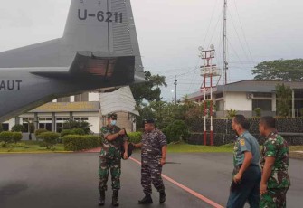 Danlanudal saat mengantar keberangkatan Asops Kogabwilhan 1