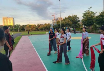 Intensitas tinggi latihan peserta Gebyar Nusantara Gemilang di Surabaya 