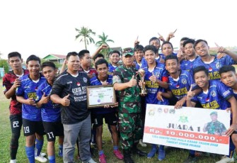 Danrem 091/ASN Brigjen TNI Dendi Suryadi bersama Tim Ribhatul Khail Kodim 0906/Kkr 