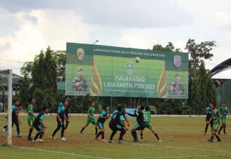 Ponpes Darul Ma'arif Sintang Lolos ke Final Piala Kasad Liga Santri PSSI