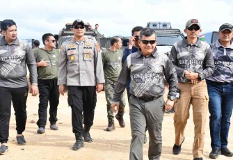 Pangdam I saat membuka Bukit Barisan Offroad Adventure 2022